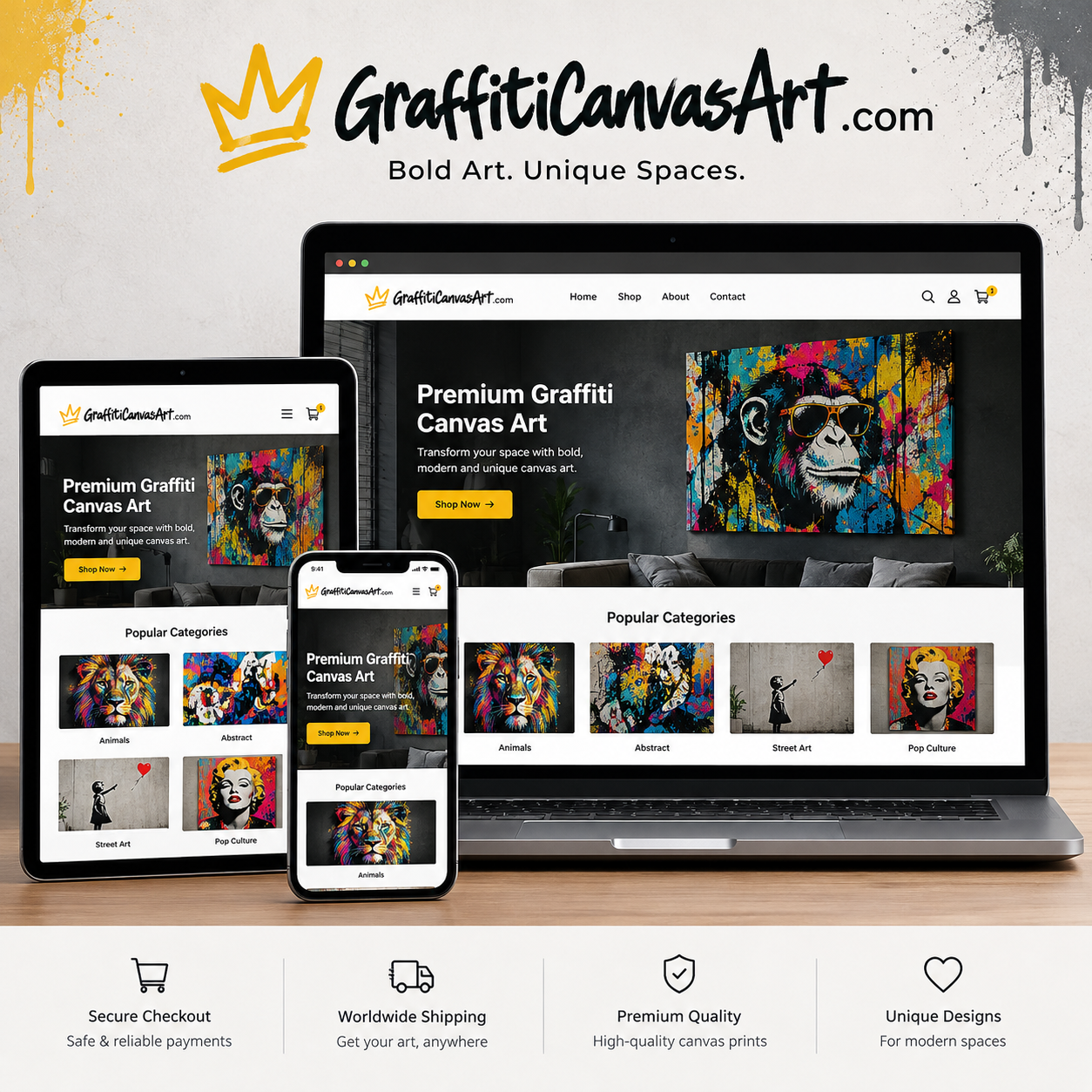 Graffiticanvasart